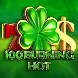 100 Burning Hot logo by Amusnet Interactive LuckyVibe Casino