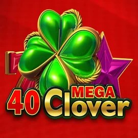 40 Mega Clover slot logo by Amusnet Interactive at LuckyVibe Casino40 Mega Clover