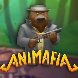 Animafia logo by Peter & Sons at LuckyVibe CasinoAnimafia
