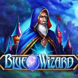 Blue Wizard logo by Quickspin at LuckyVibe CasinoBlue Wizard