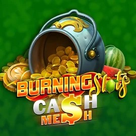 Burning Slots Cash Mesh slot logo by BF Games at LuckyVibe CasinoBurning Slots Cash Mesh