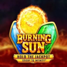Burning Sun logo by Wazdan at LuckyVibe CasinoBurning Sun