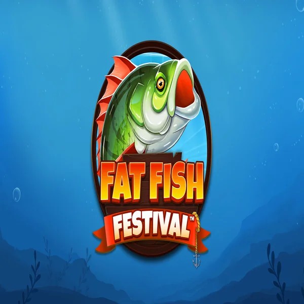 Fat Fish Festival online game logo by Wishbone Games on luckyvibecasino.eu