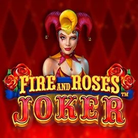 Fire and Roses Joker slot logo by Triple Edge Studios at LuckyVibe CasinoFire and Roses Joker