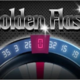 Golden Flash slot logo by WorldMatch at LuckyVibe Casino