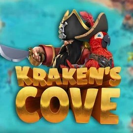 Krakens Cove slot logo by Relax Gaming at LuckyVibe CasinoKrakens Cove
