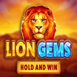 Lion Gems Hold and Win logo by Playson at LuckyVibe CasinoLion Gems Hold and Win