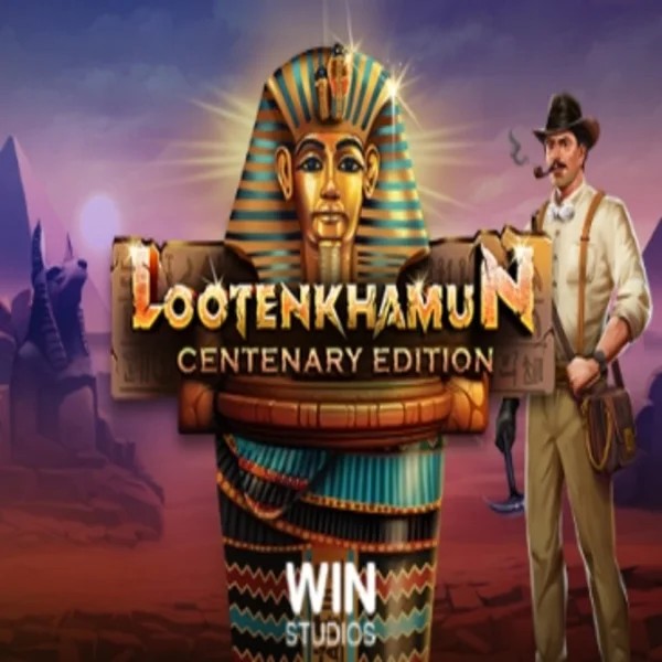 LootEnKhamun Centenary slot logo by bwin.party at LuckyVibe Casino