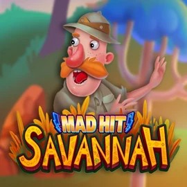 Mad Hit Savannah logo by RubyPlay at LuckyVibe CasinoMad Hit Savannah