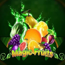 Magic Fruits Deluxe slot logo by Wazdan at LuckyVibe CasinoMagic Fruits Deluxe