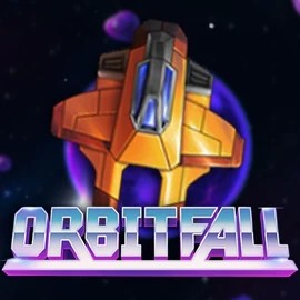 Orbitfall logo by ELK Studios at LuckyVibe CasinoOrbitfall