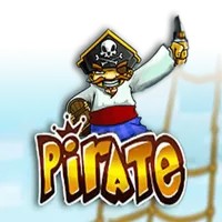 Pirate Slot logo by Igrosoft at LuckyVibe CasinoPirate Slot