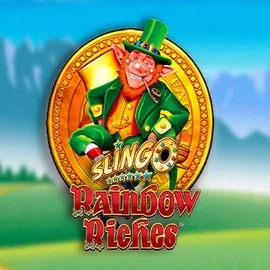 Enjoy Slingo Rainbow Riches by Gaming Realms – logo hosted on luckyvibecasino.eu