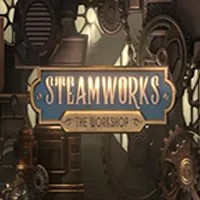 Steamworks The Workshop slot logo by Peter & Sons at LuckyVibe CasinoSteamworks The Workshop