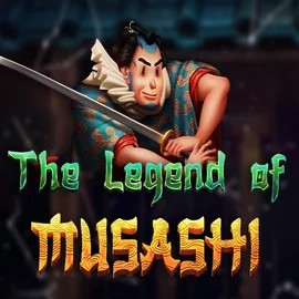 Logo of The Legend of Musashi from Peter & Sons at LuckyVibe Casino