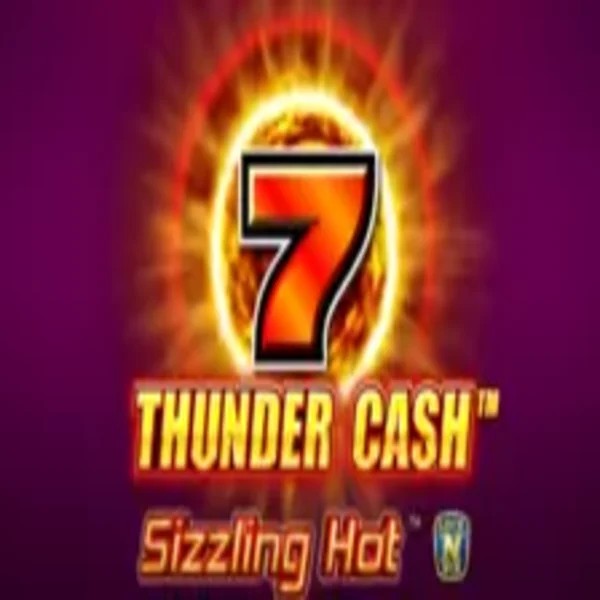 Thunder Cash Sizzling Hot logo by Novomatic at LuckyVibe Casino